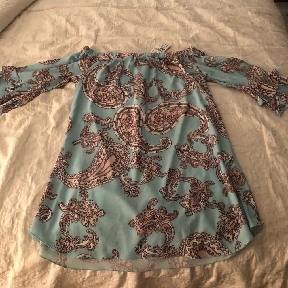 NWT Lord & Taylor Off the Shoulder Dress Sz 10